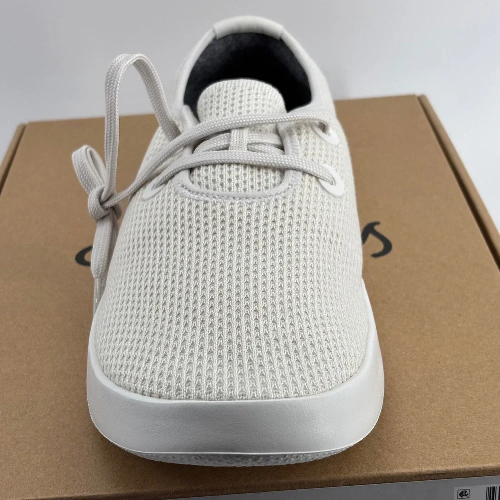 Allbirds Tree Skippers Mens 12 Chalk White Eucalyptus Fiber Sneakers TS2MKWW120